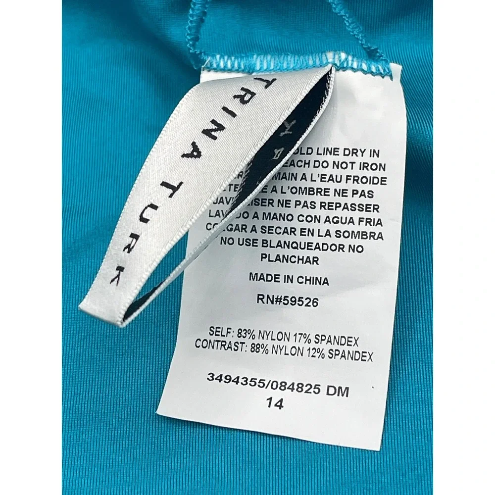Trina‎ Turk Monaco Side Tab Hipster Women's Size 14